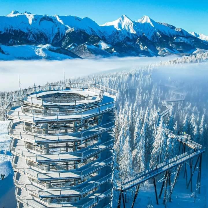 Tatry Panorama Apartmany Tatragolf Tatranska Lomnica Bagian luar foto